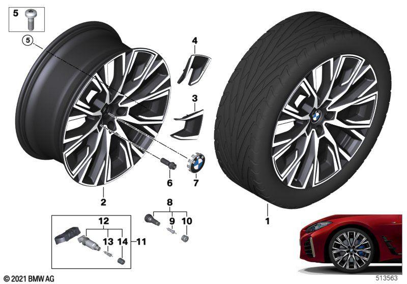 BMW lt-all.wheel aerodynamic 862I - 20"
