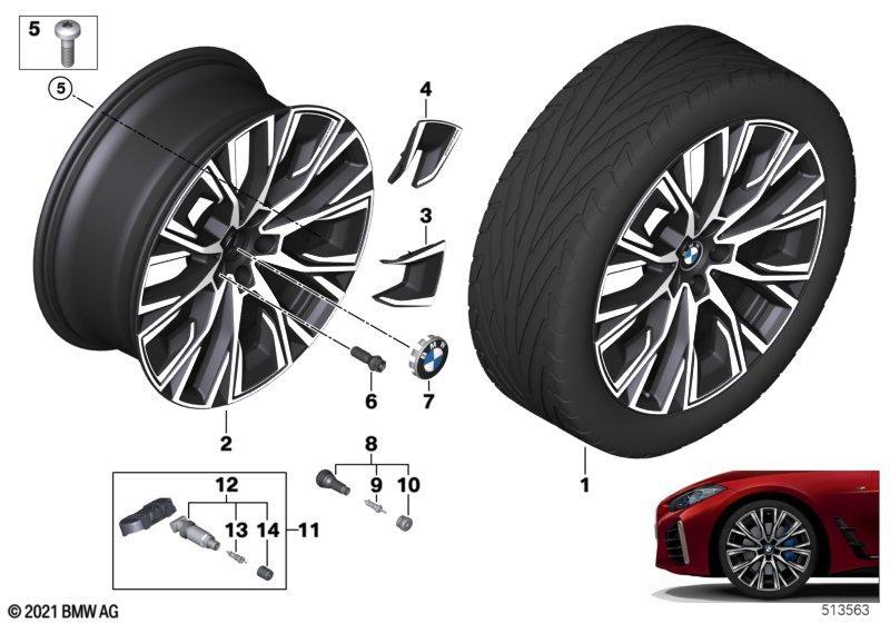 BMW LM Rad Aerodynamik 862I - 20"