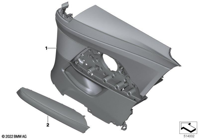 Individual Seitenverkleidung Leder