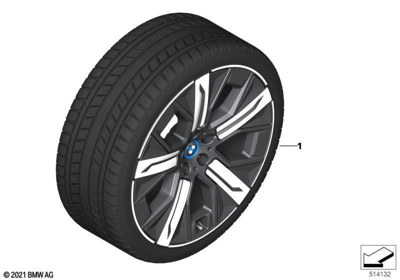 Winterkomplettrad Aerodynamik 1012 - 21"