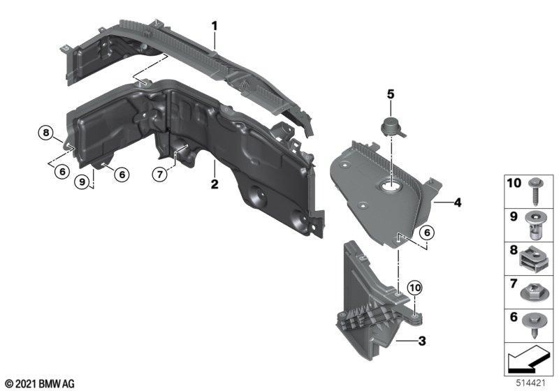 Anbauteile Motorraum