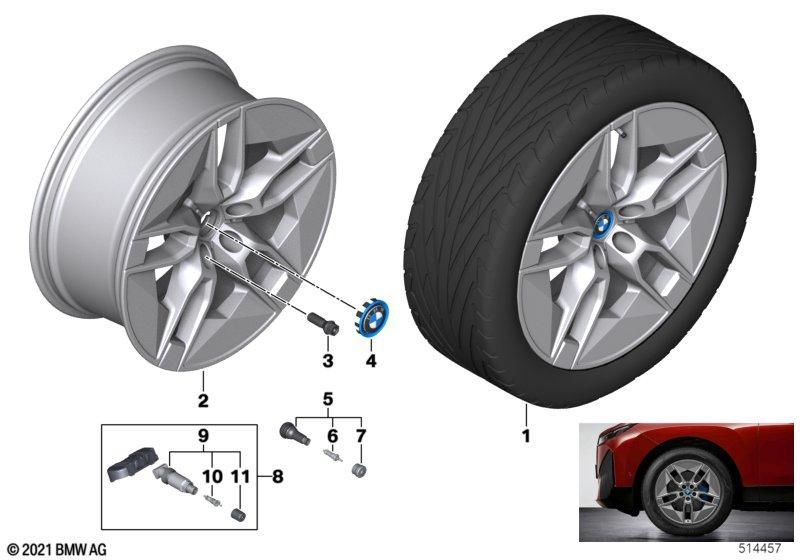 BMW LM Rad Aerodynamik 1002 - 20"