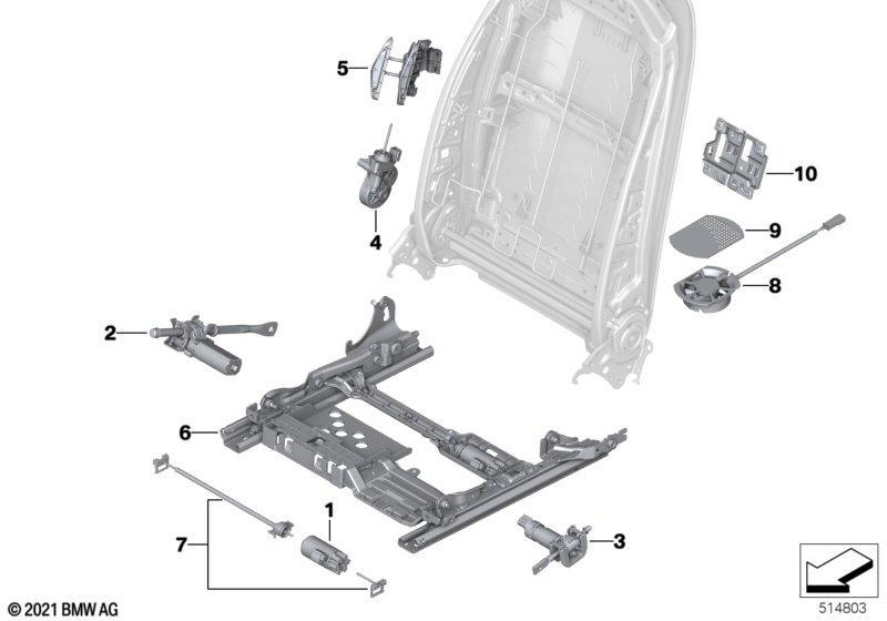 Sitz vorn Elektrik und Antriebe