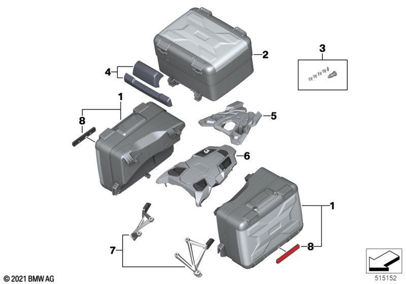 Gepäcksystem R 1200 GS