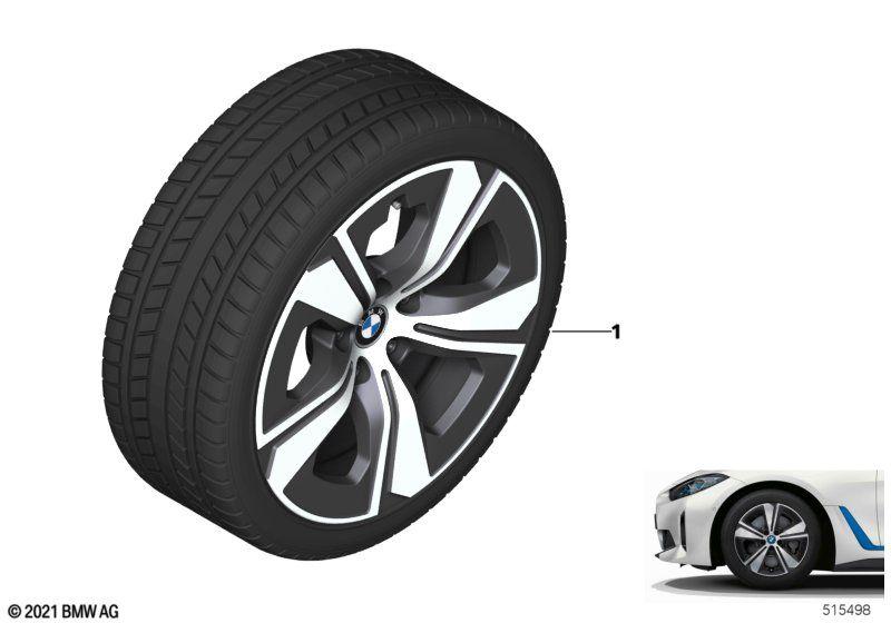 Wntr.whl.w.tire, aerodynamics 852 - 17"