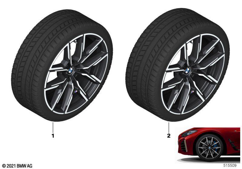 Winter wheel w/tyre M Y-spoke 859M - 19"