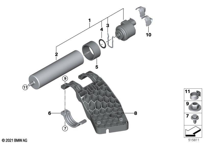 Kraftstofffilter mit Heizung