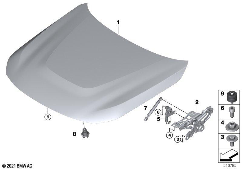 Frontklappe / Anbauteile