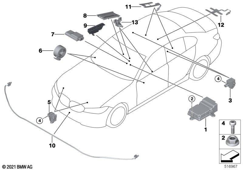 Elektrikteile Airbag