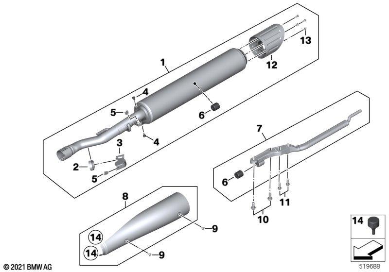 Endschalldämpfer