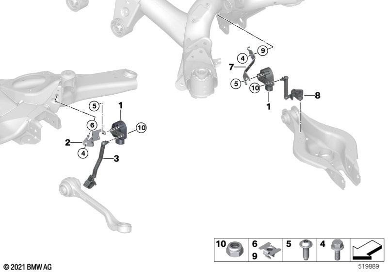 Sensor Leuchtweitenregulierung