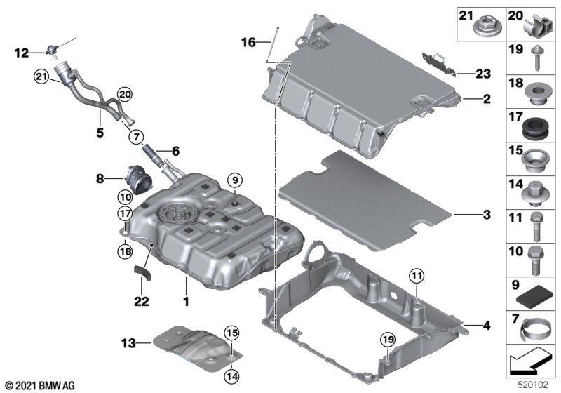 Kraftstoffbehälter/Anbauteile