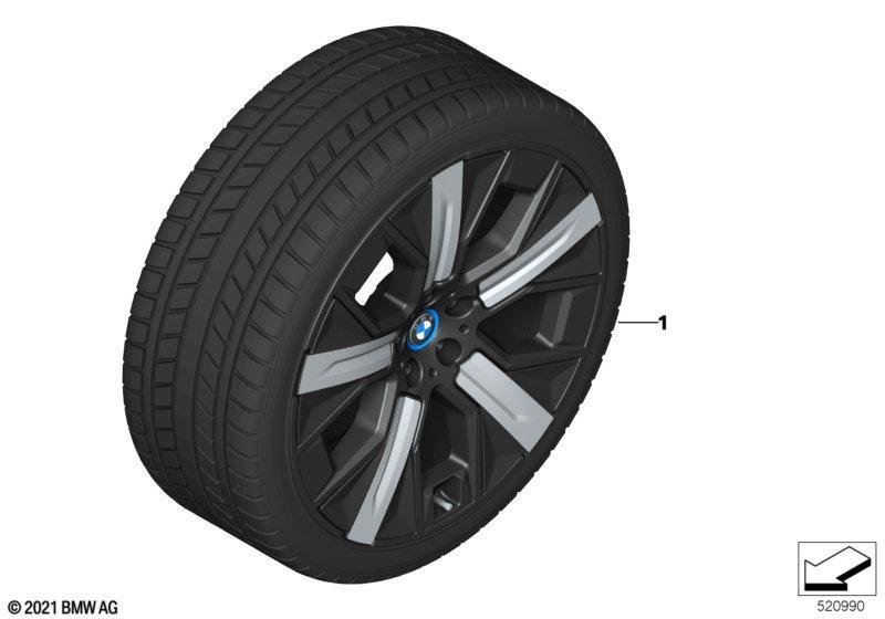 Winterkomplettrad Aerodynamik 1011 - 21"