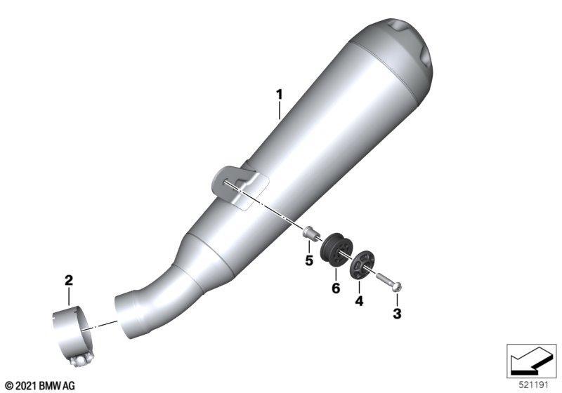 Schalldämpfer/Anbauteile