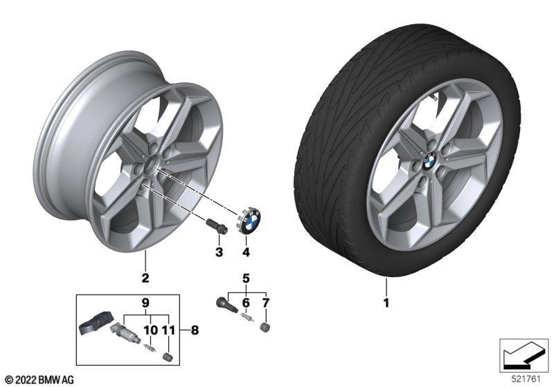 BMW LM Rad Sternspeiche 865 - 18"