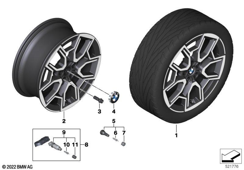 BMW LM Rad V-Speiche 867 - 19"