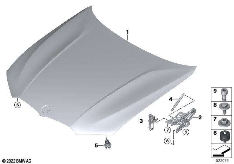 Frontklappe / Anbauteile