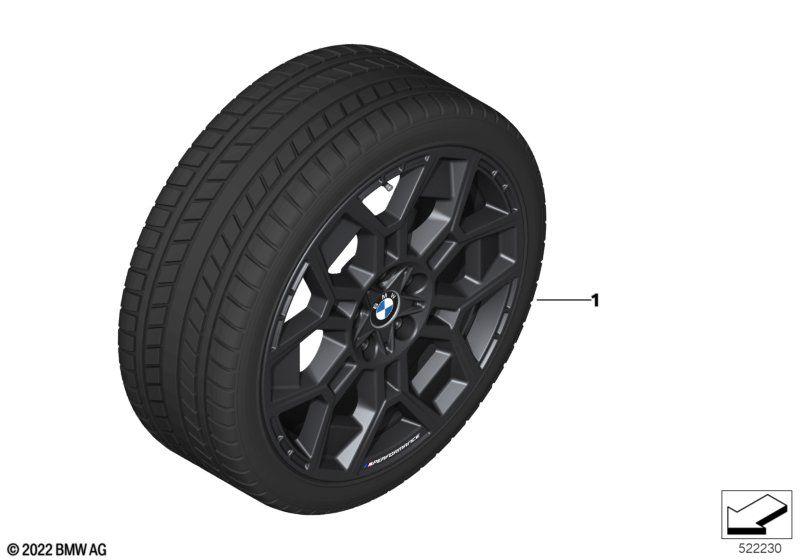 Winter wheel w.tire M star sp. 880M-18"