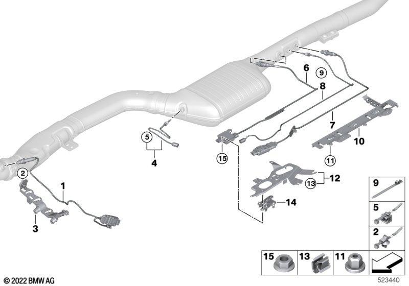 Abgassensorik / Sonde NOX / SCR