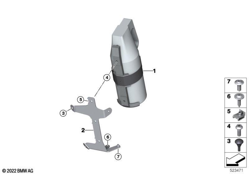 Feuerlöscher/Halter