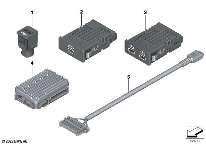 USB Einzelteile