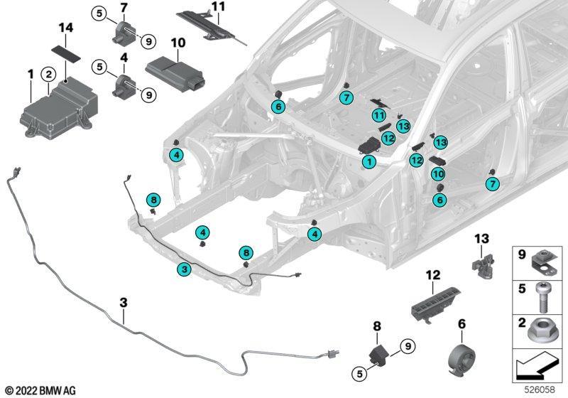 Elektrikteile Airbag