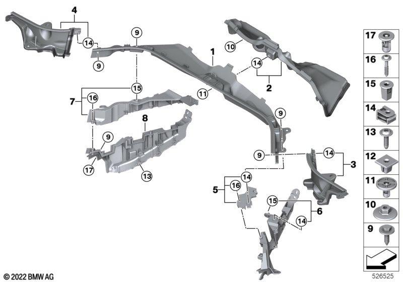 Anbauteile Motorraum