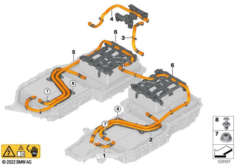 Hochvolt-Batterie Modulverbinder