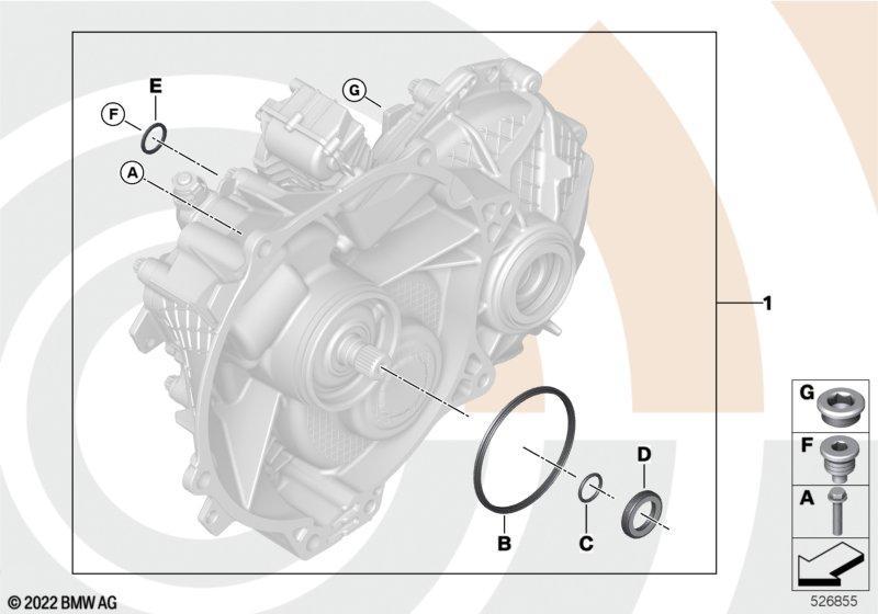 Dichtsatz E-Getriebe