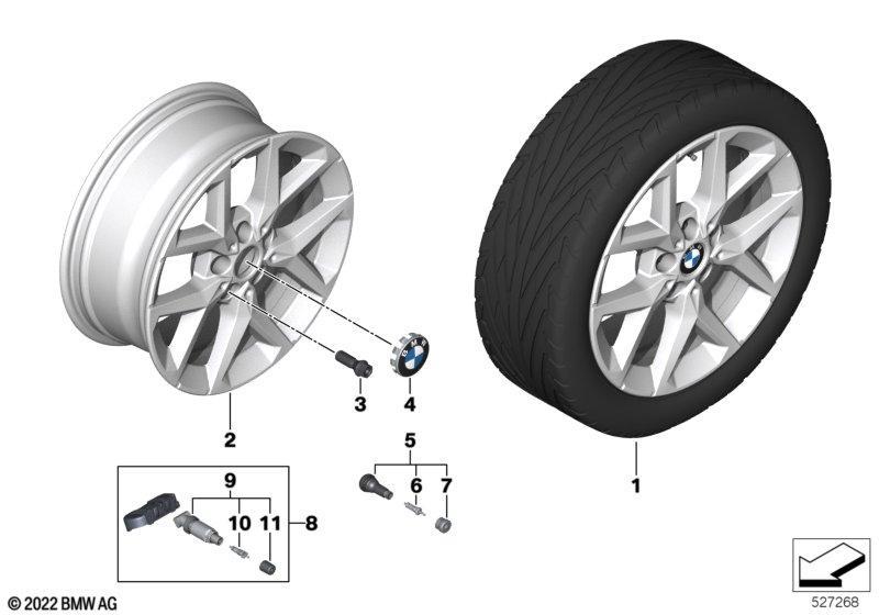 BMW LM-Rad Y-Speiche 896 - 17" SZ