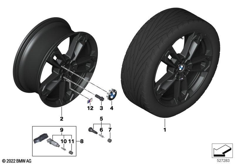 BMW LM-Rad Doppelspeiche 871M - 19" SZ