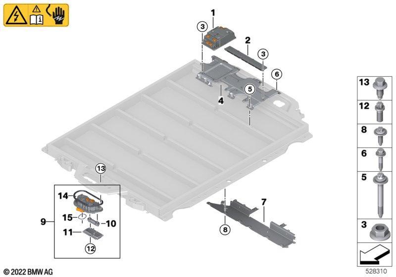 Hochvolt-Batterie Steuergeräte