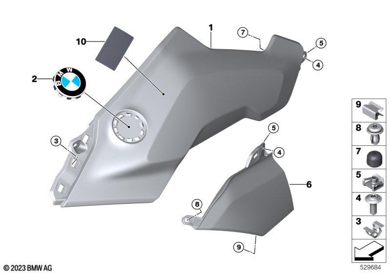 Side trim panel