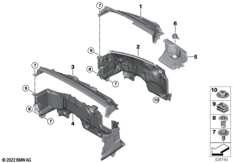 Anbauteile Motorraum