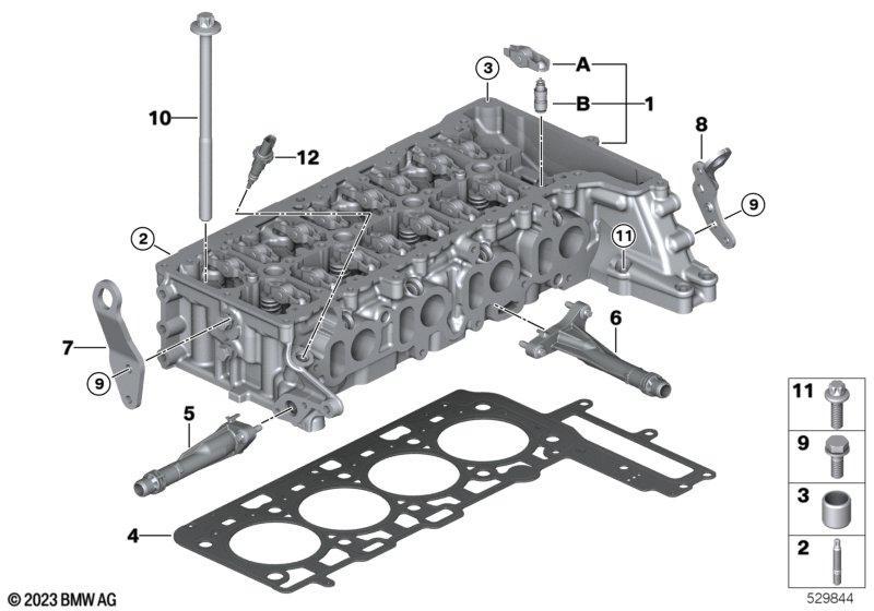 Zylinderkopf/Anbauteile