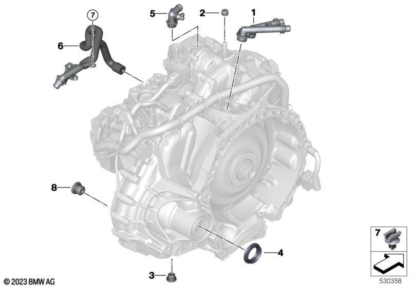 Getriebeeinzelteile 7HDT400