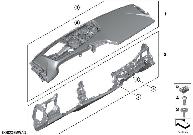 Verkleidung Instrumententafel