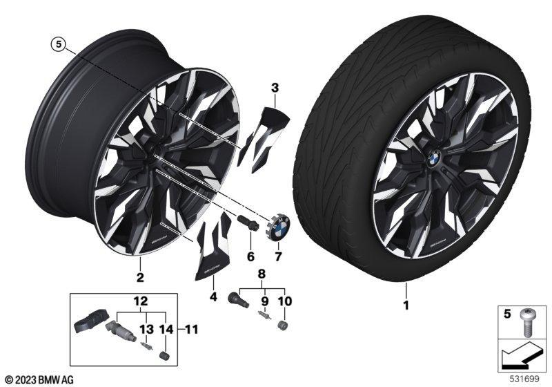 BMW LM-Rad Aerodynamik 954i - 21"