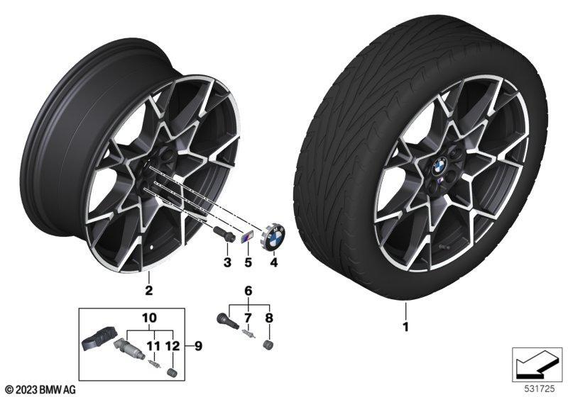 BMW LM-Rad Y-Seiche 943M - 21" SZ