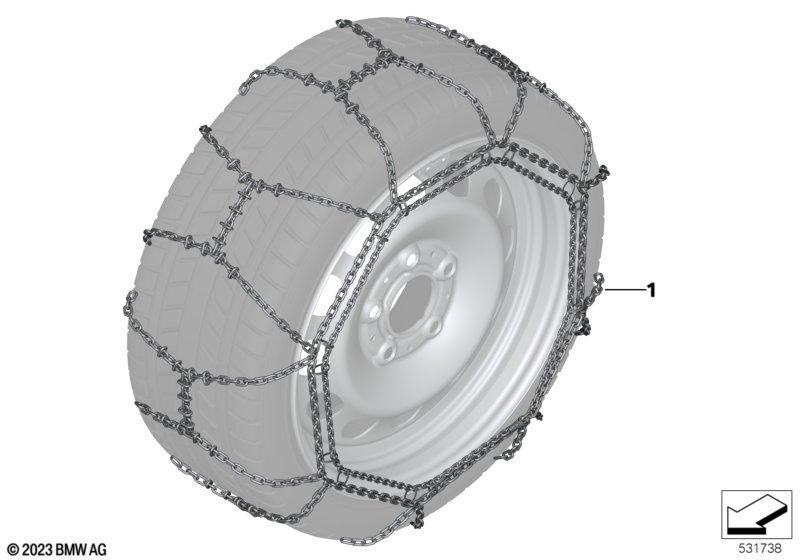 Schneeketten - BMW Disc