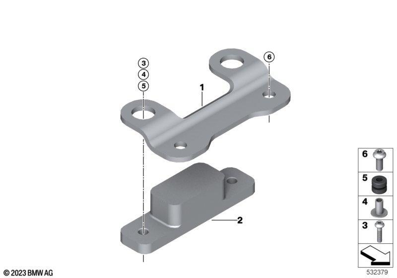 Halter Drehratensensor