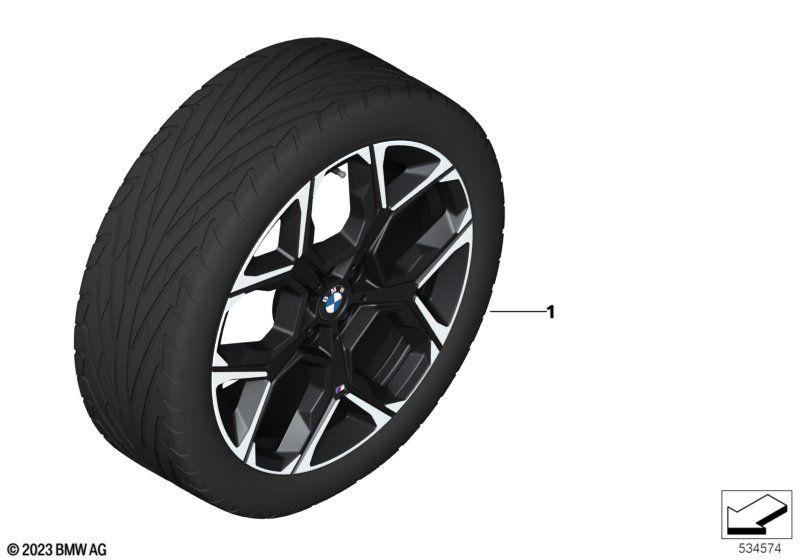 BMW light-alloy wheel Y-spoke 872M - 20"