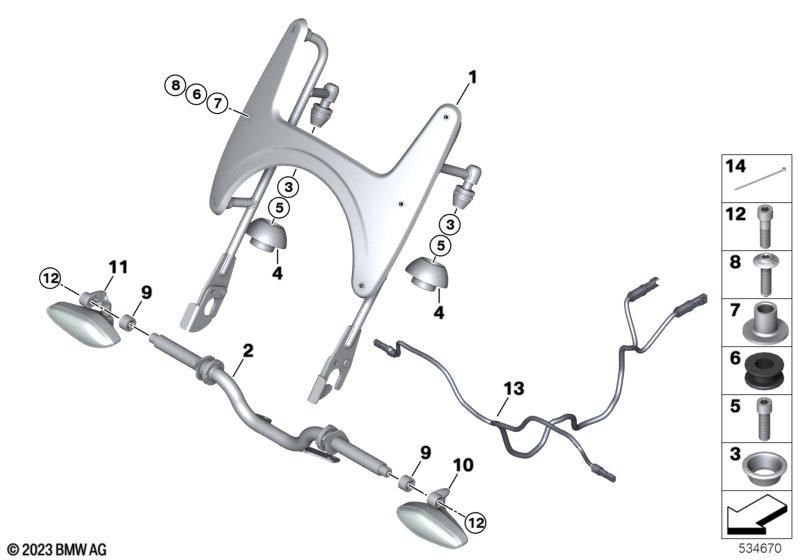 BMW Motorrad 46639480727 Einstecktülle - LEEBMANN24 