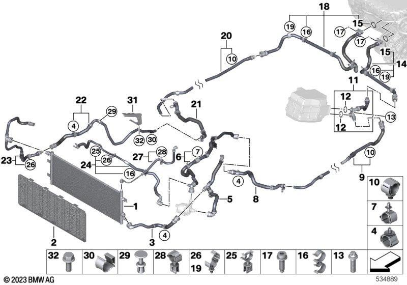 Kühlkreislauf Hochvoltsystem