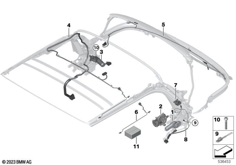 Verdeck Elektrik/Kabelbaum