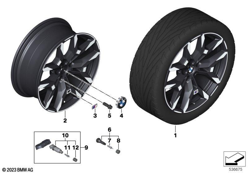 BMW LM-Rad Doppelspeiche 995M - 19"