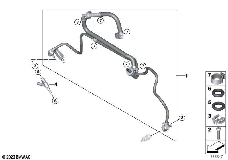 Kraftstoffverteiler/Druckregler