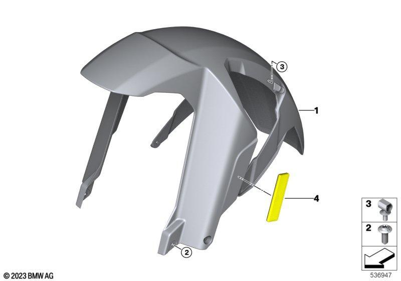 Vorderradabdeckung