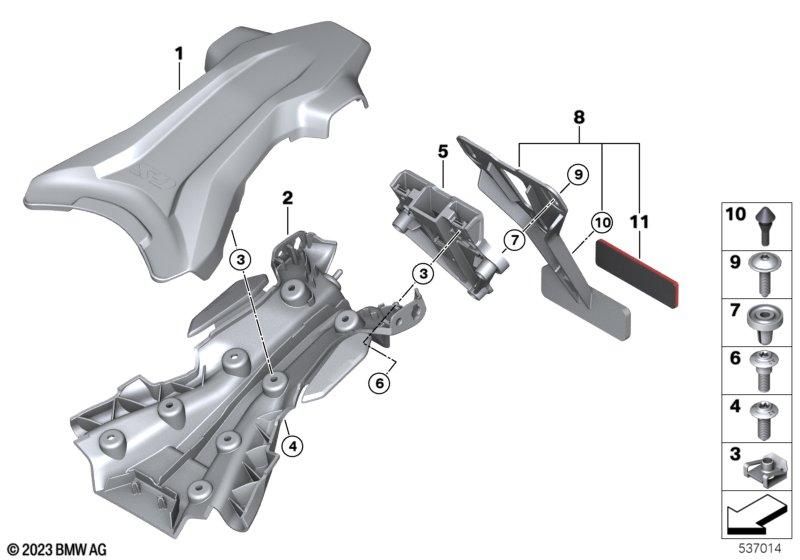 BMW Motorrad 63267108173 Grundträger - LEEBMANN24 