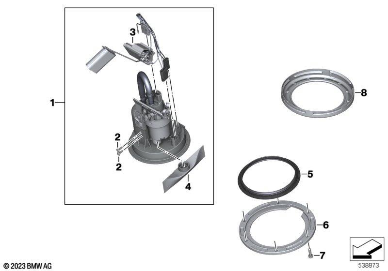 Kraftstoffpumpe / Hebelgeber